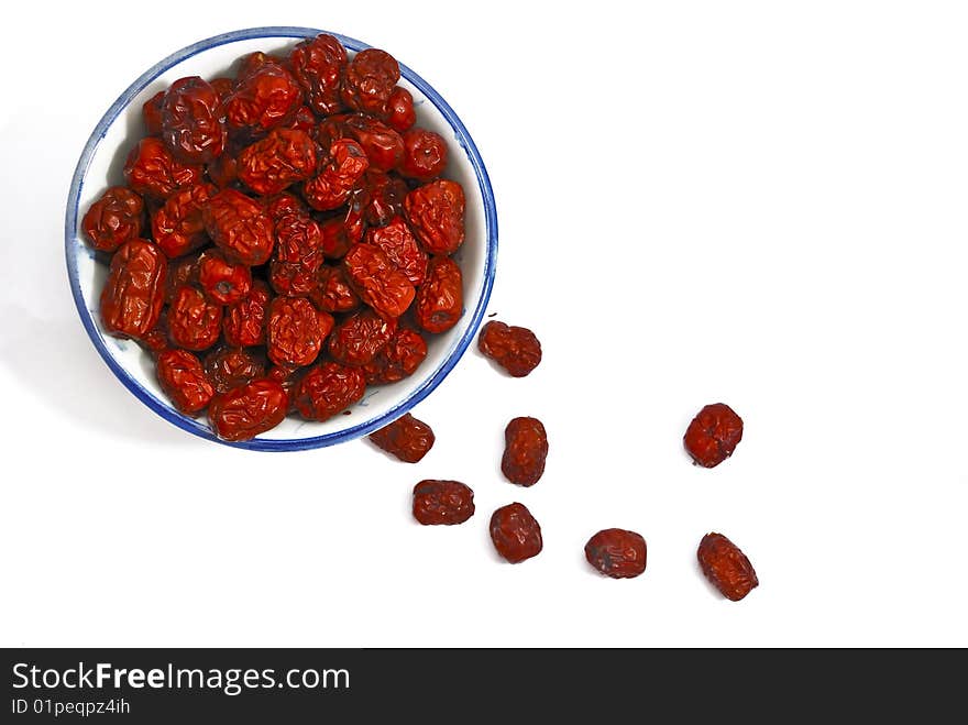 Traditional Chinese Herbs Red Jujube or HongZao. Traditional Chinese Herbs Red Jujube or HongZao