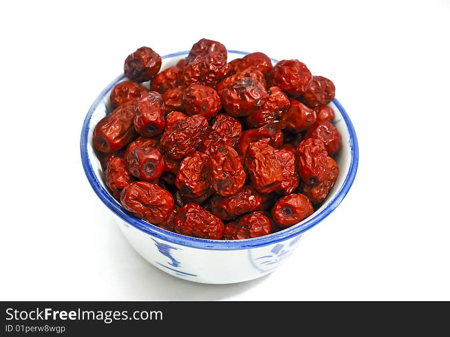 Traditional Chinese Herbs Red Jujube or HongZao. Traditional Chinese Herbs Red Jujube or HongZao