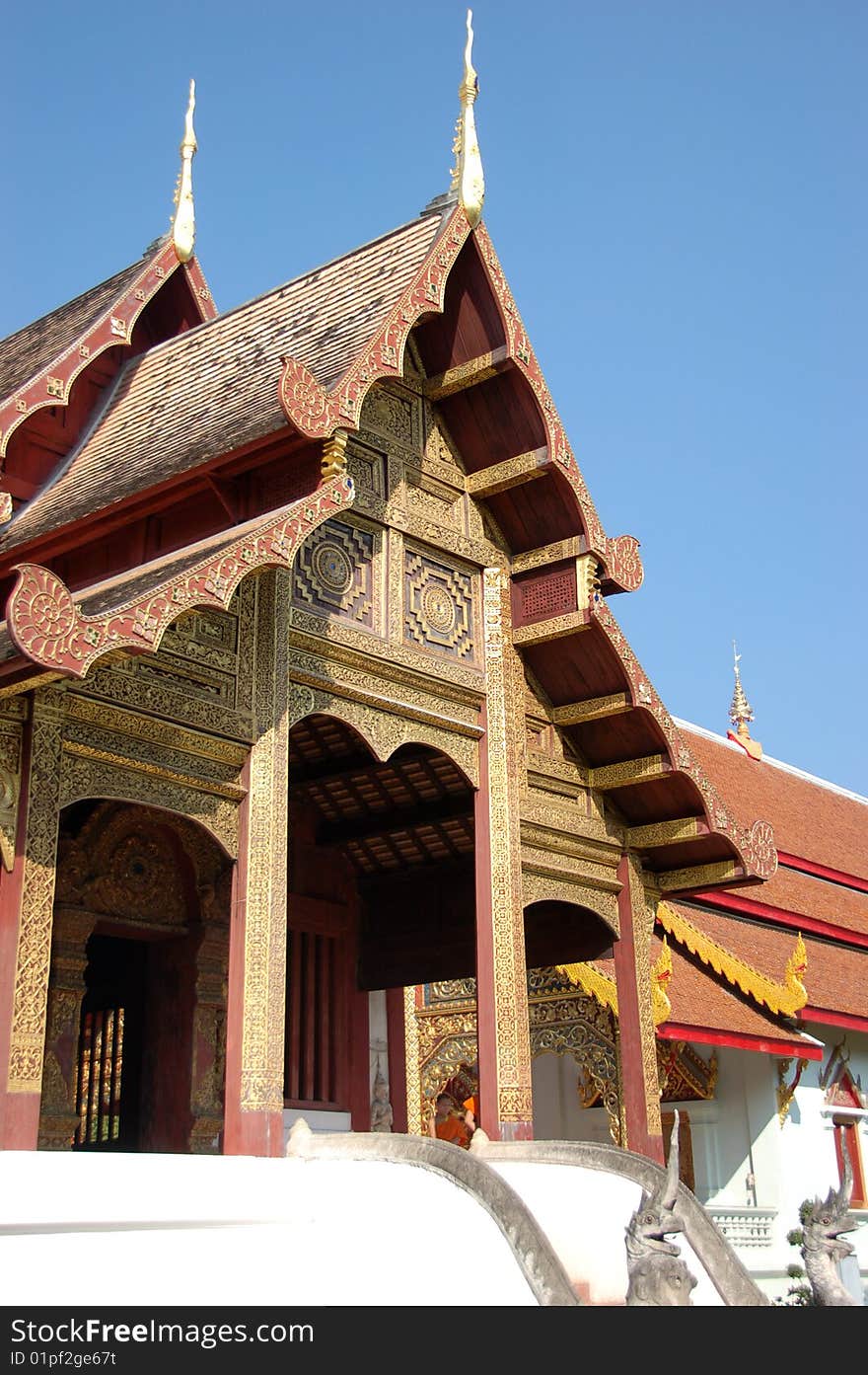 Wat Phra Singh in Chiang Mai, Thailand