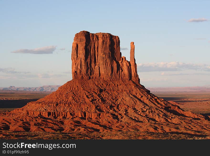 Monument Valley At Sunset