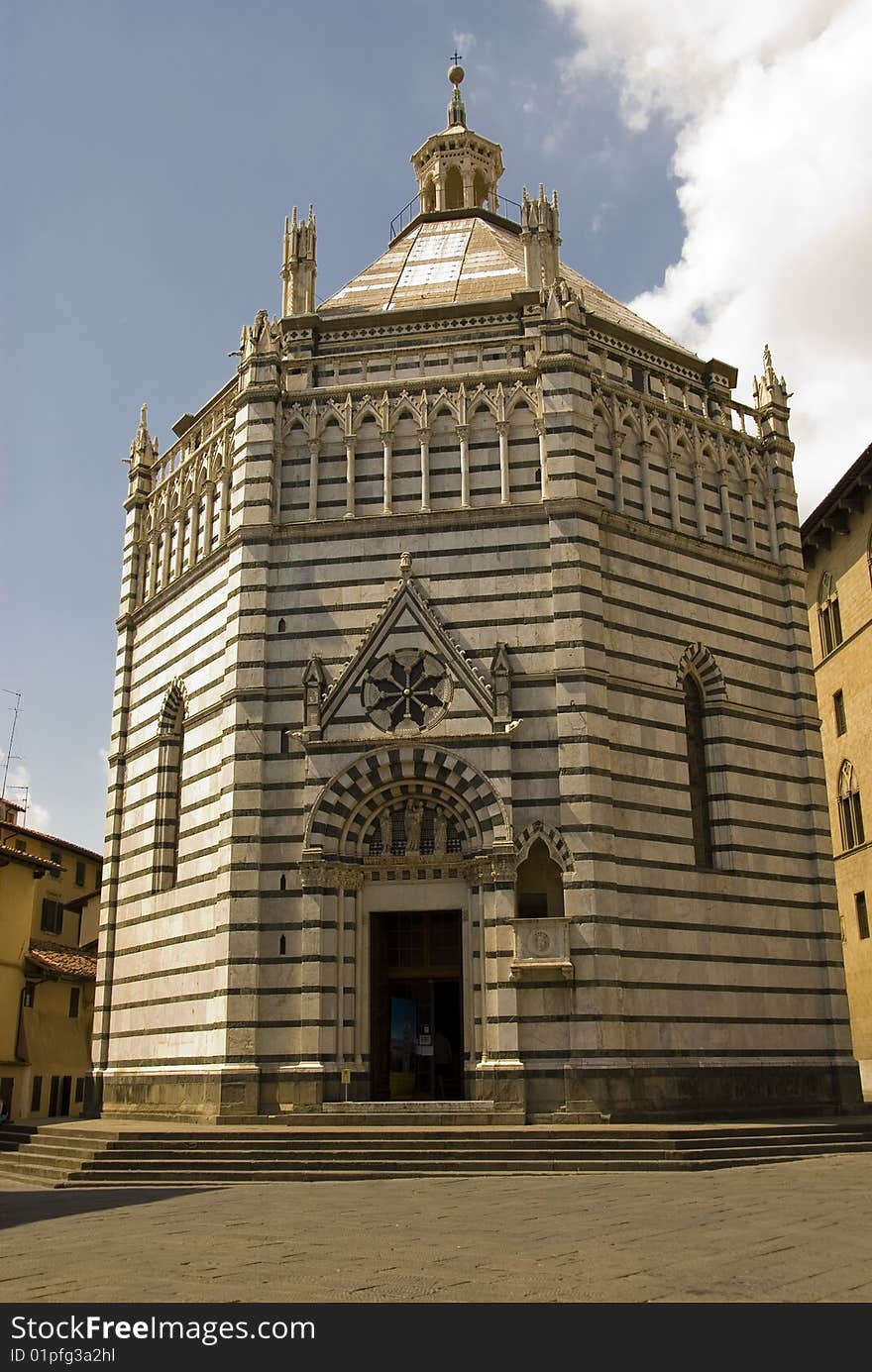 Baptisterium, Pistoia, Italy