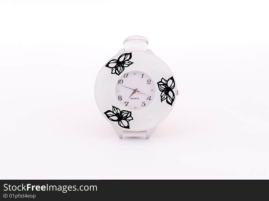 Women watch on a white background. Women watch on a white background