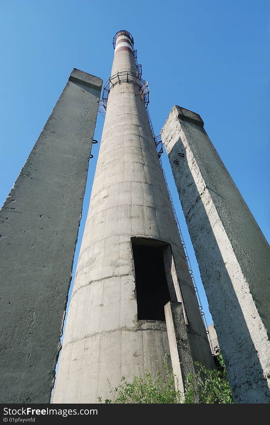 Construction of boiler-house pipe