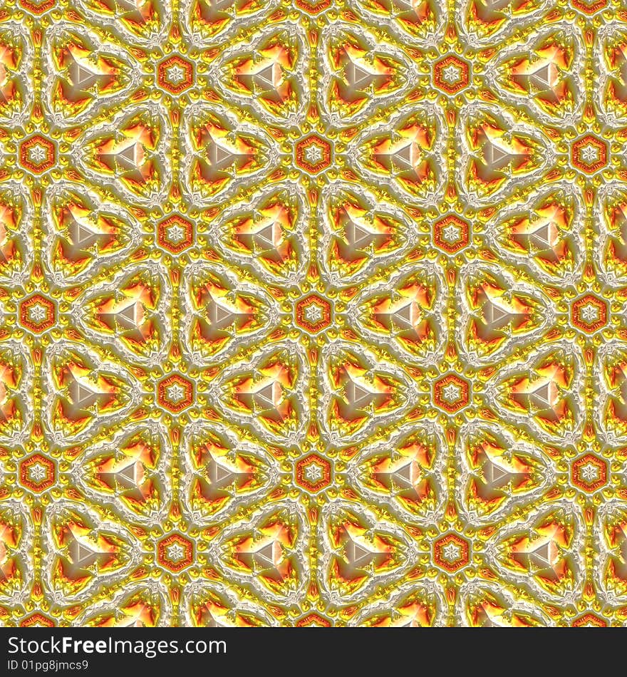 Gold Woven Pattern