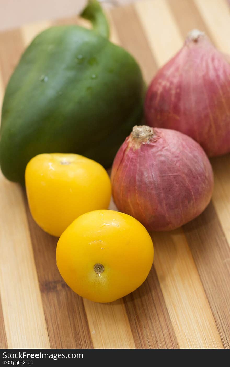 Vegetables close up