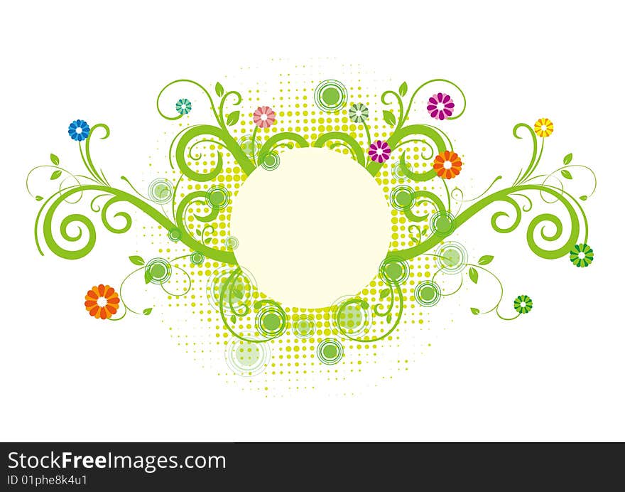 decorative patterns on a white background. decorative patterns on a white background