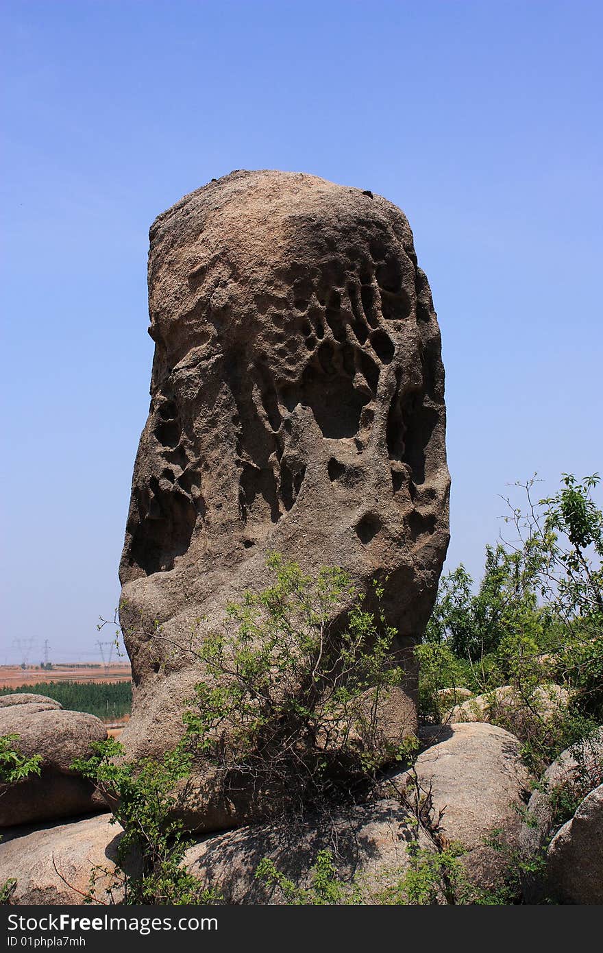 Geologic- Sea corrode Stone