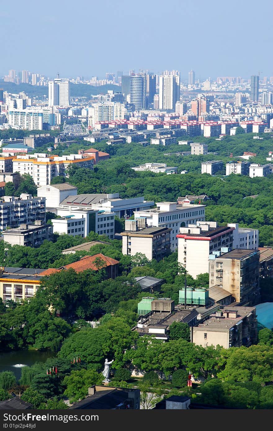 China's central city of Changsha. China's central city of Changsha