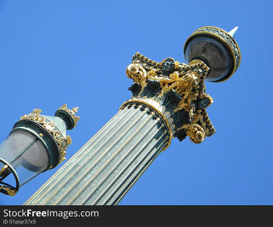 Lamppost, Paris