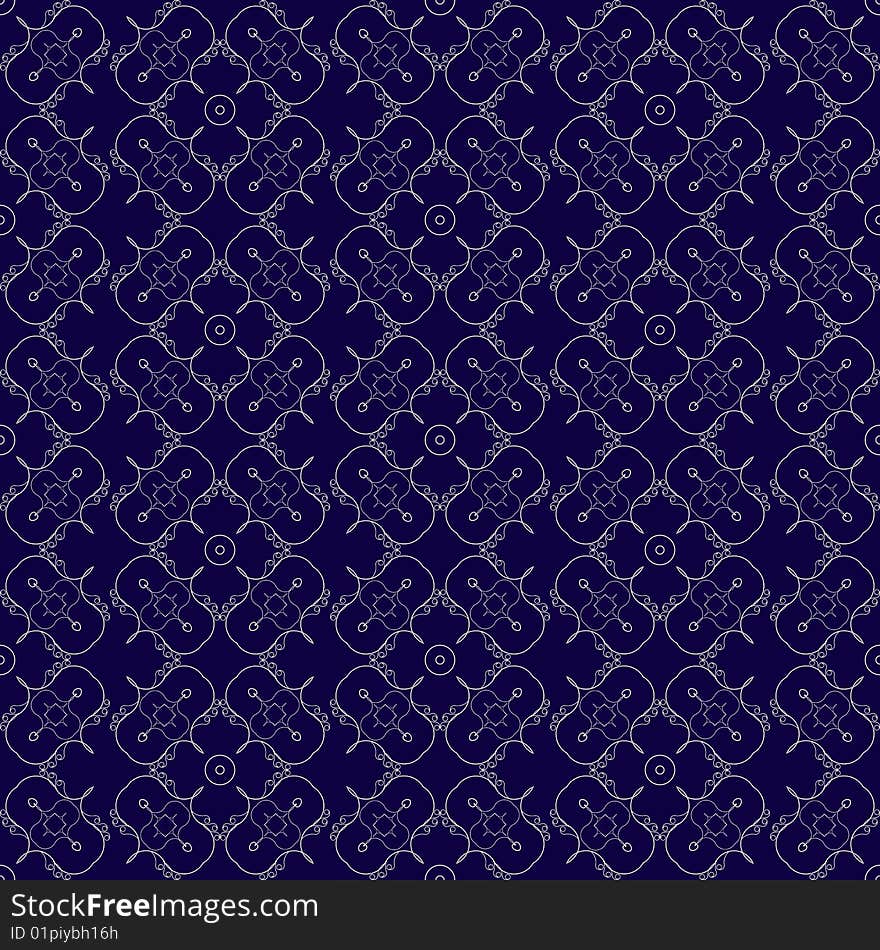 Vector illustration of Seamless Ornament Pattern