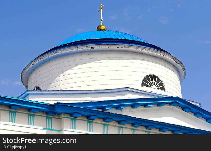 The Church of Our Lady of Georgia in the Virgin Monastery of Raifa, Kazan, Russia