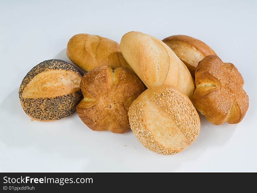 Different kinds of bread in different situations. Different kinds of bread in different situations