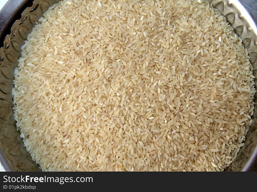 Rice. Oryza sativa, cultivated in marshes, esp. in Asia is used as cereal food. Rice. Oryza sativa, cultivated in marshes, esp. in Asia is used as cereal food