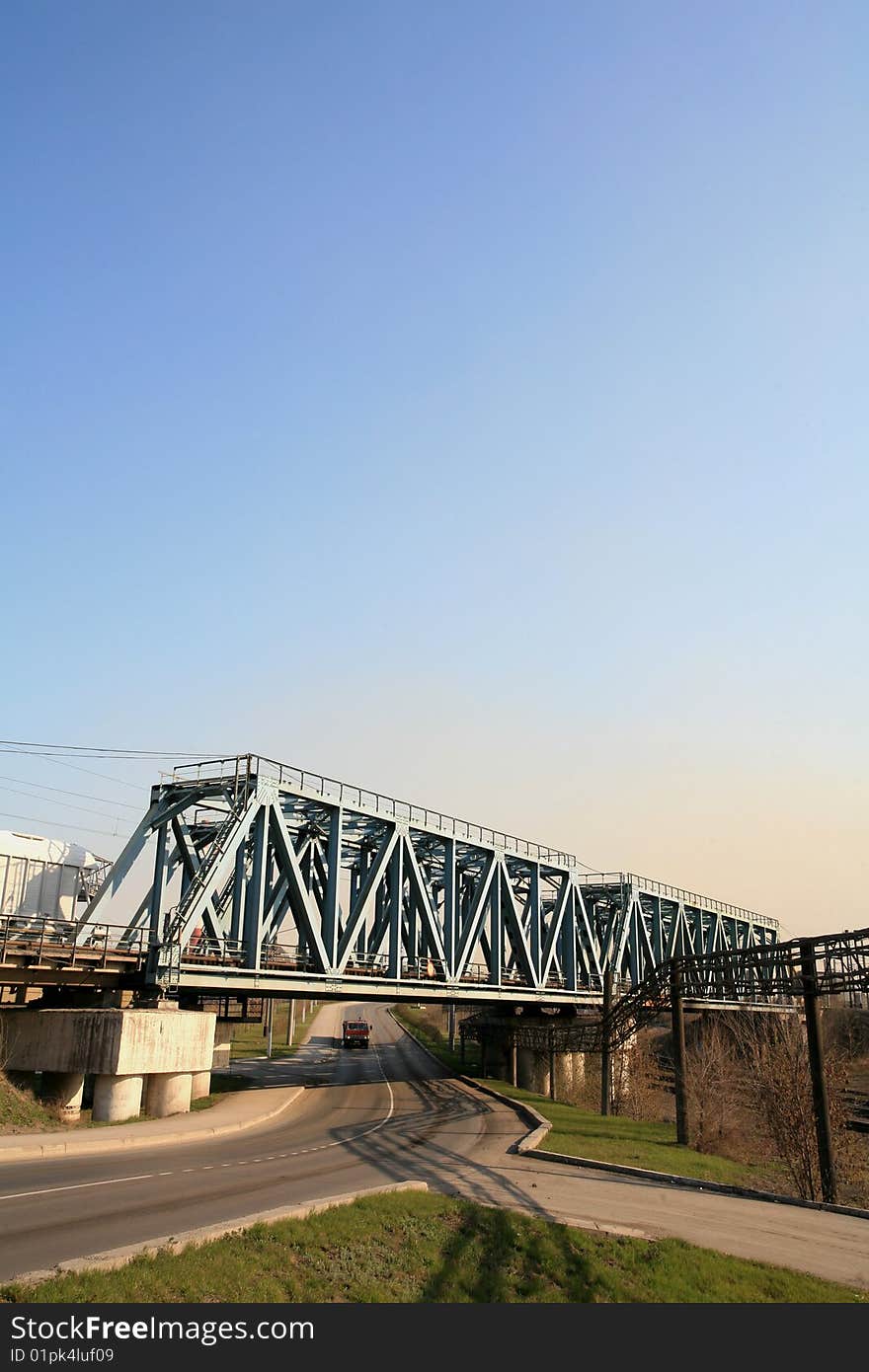 Bridge at the metallurgical works