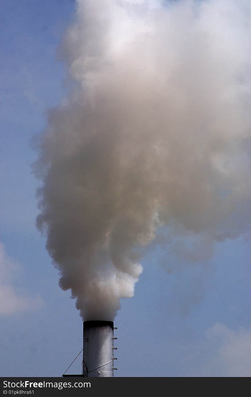 Pollution in the central area of Mexico