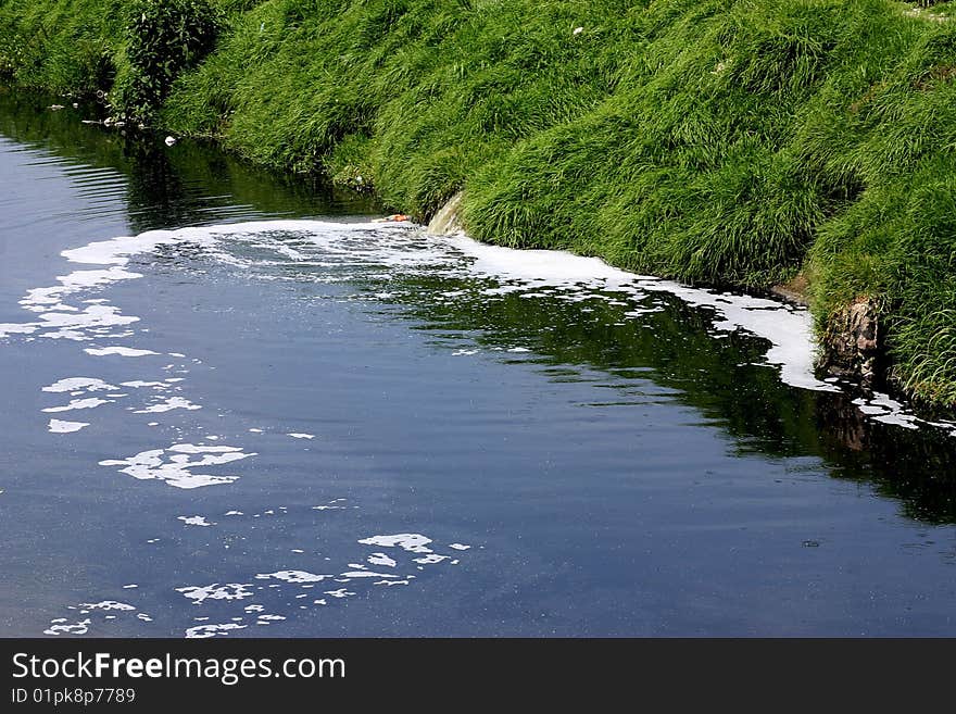 Pollution in the central area of Mexico