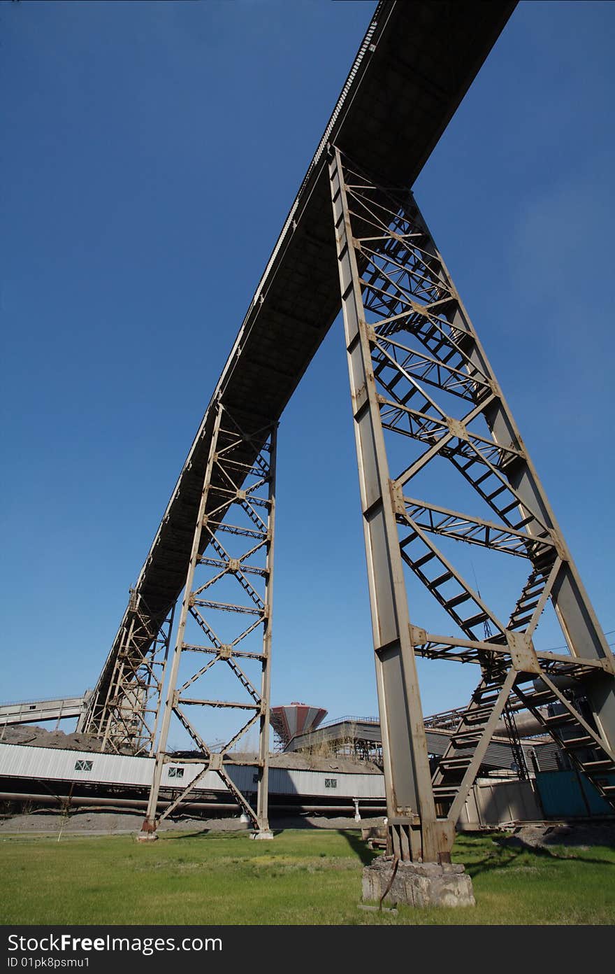 Bridge at the metallurgical works