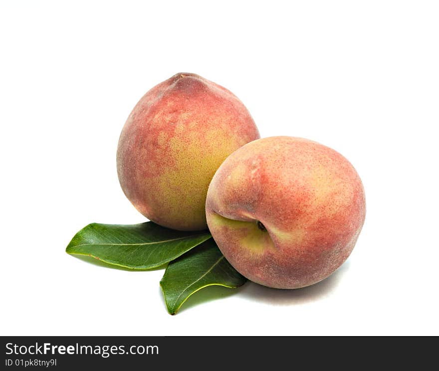 Two peaches