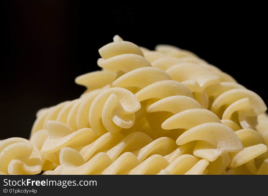 Fusilli - close up