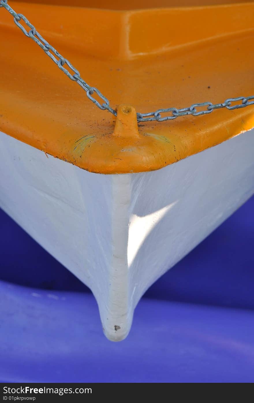 Kayak closeup