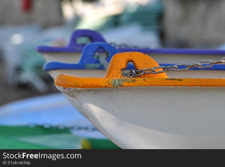 Kayak closeup