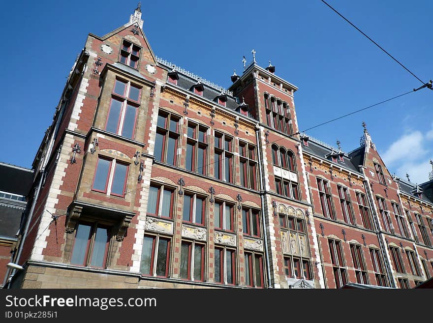 Amsterdam Central Train Station