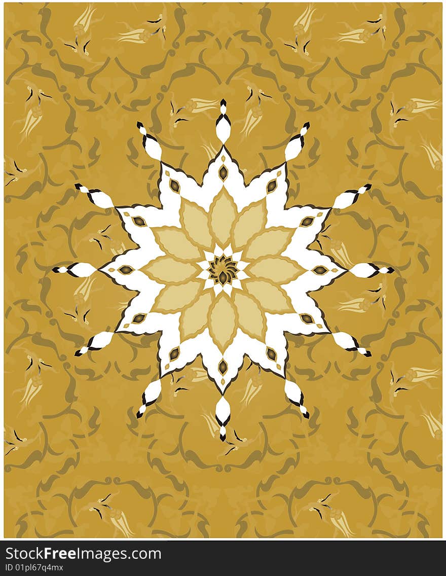 Traditional ottoman turkish seamless design