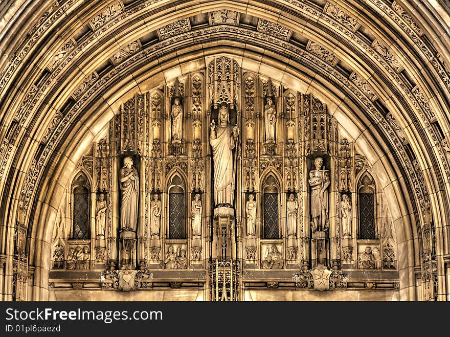 The Cathedral Church of Saint John the Divine.