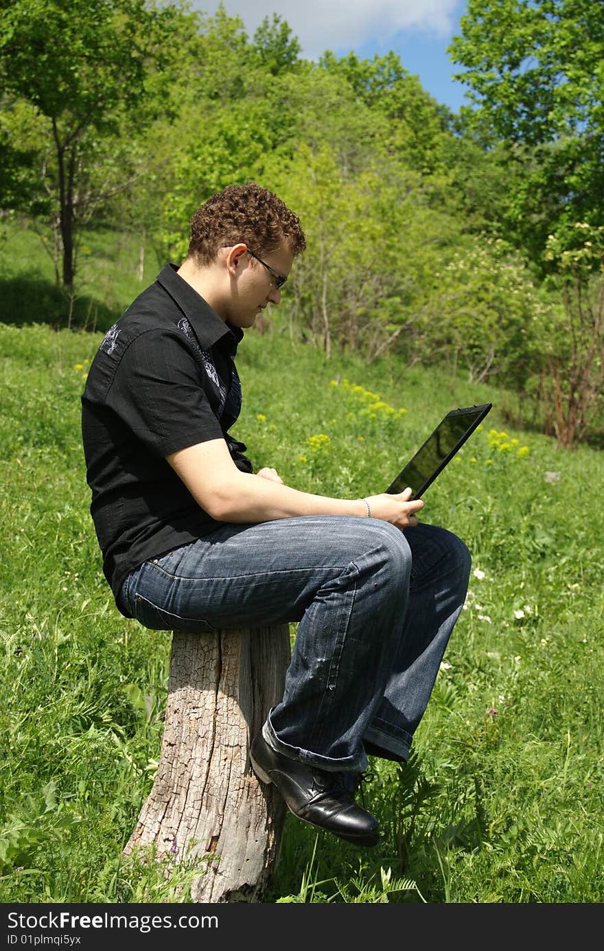 Fellow With A Notebook