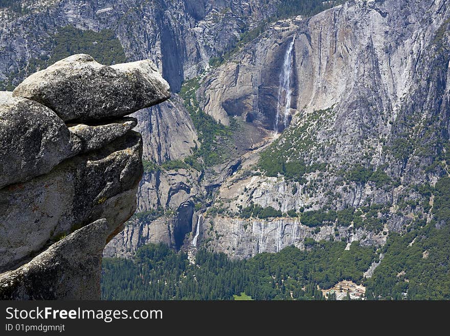 View of Yosemite National Park, California, USA. View of Yosemite National Park, California, USA.