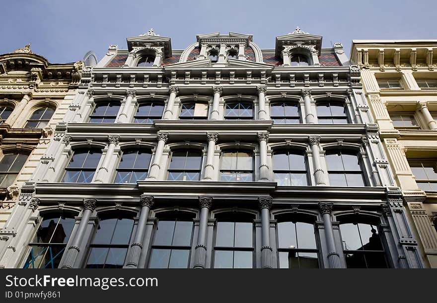 Buildings Downtown In Manhattan