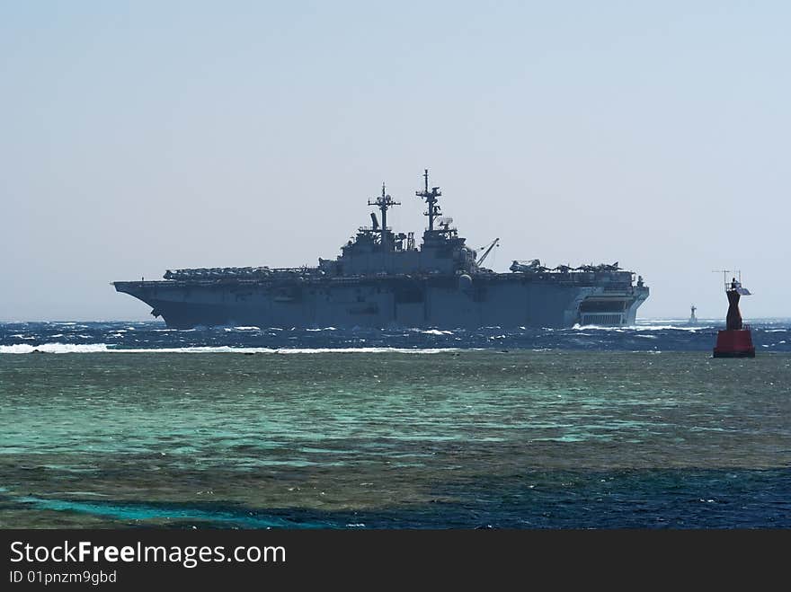 Aircraft and helicopter carrier