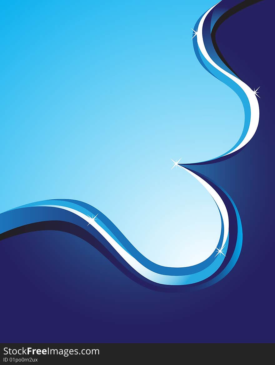 Business Blue Background