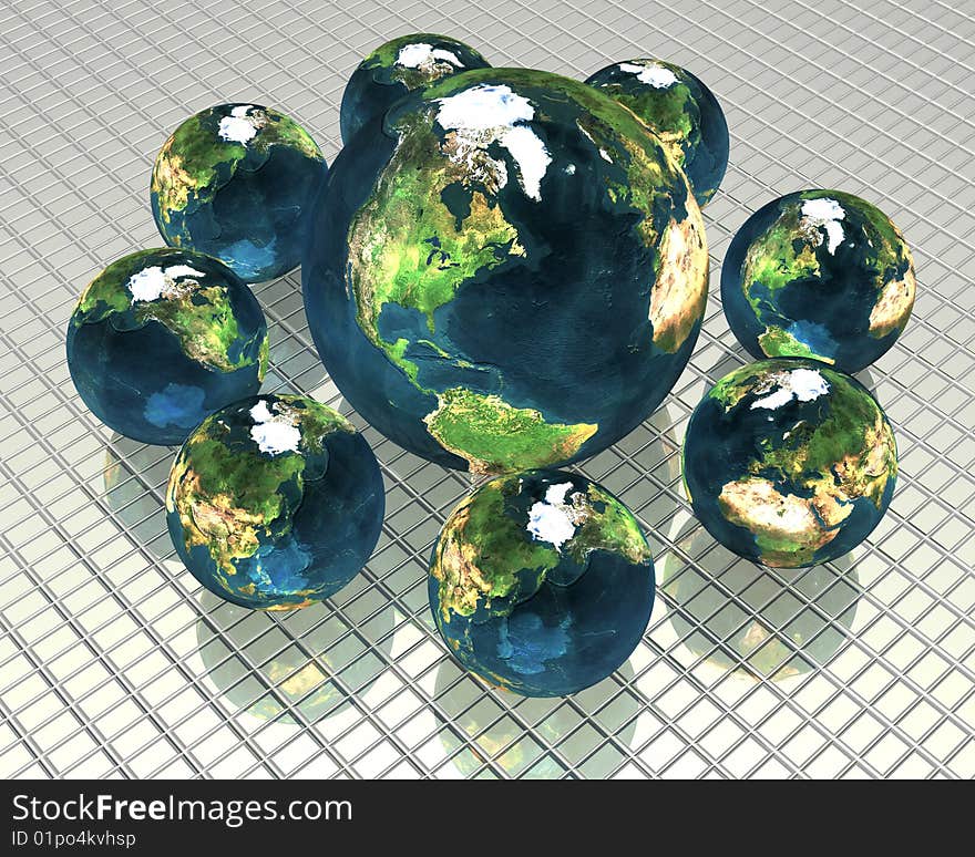 3d models of the earth