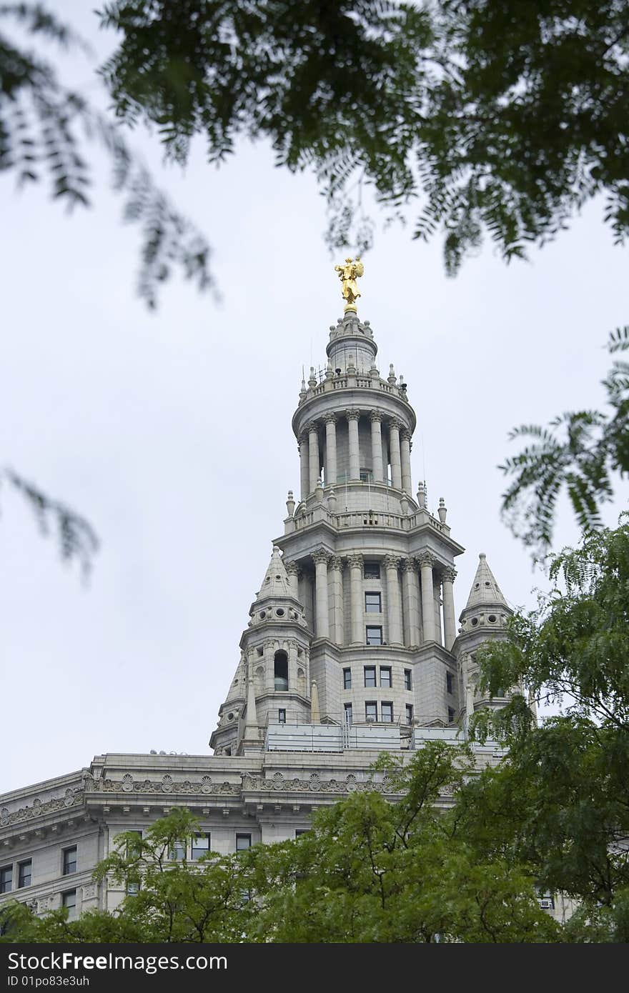 Manhattan Municipal Building - New York City, USA