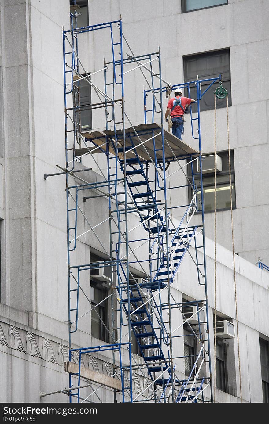 Skyscraper Construction Site