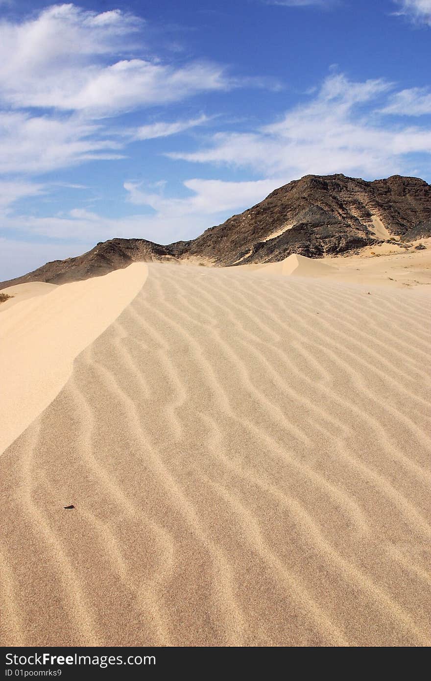 Dunes in Baja California, north of Mexico