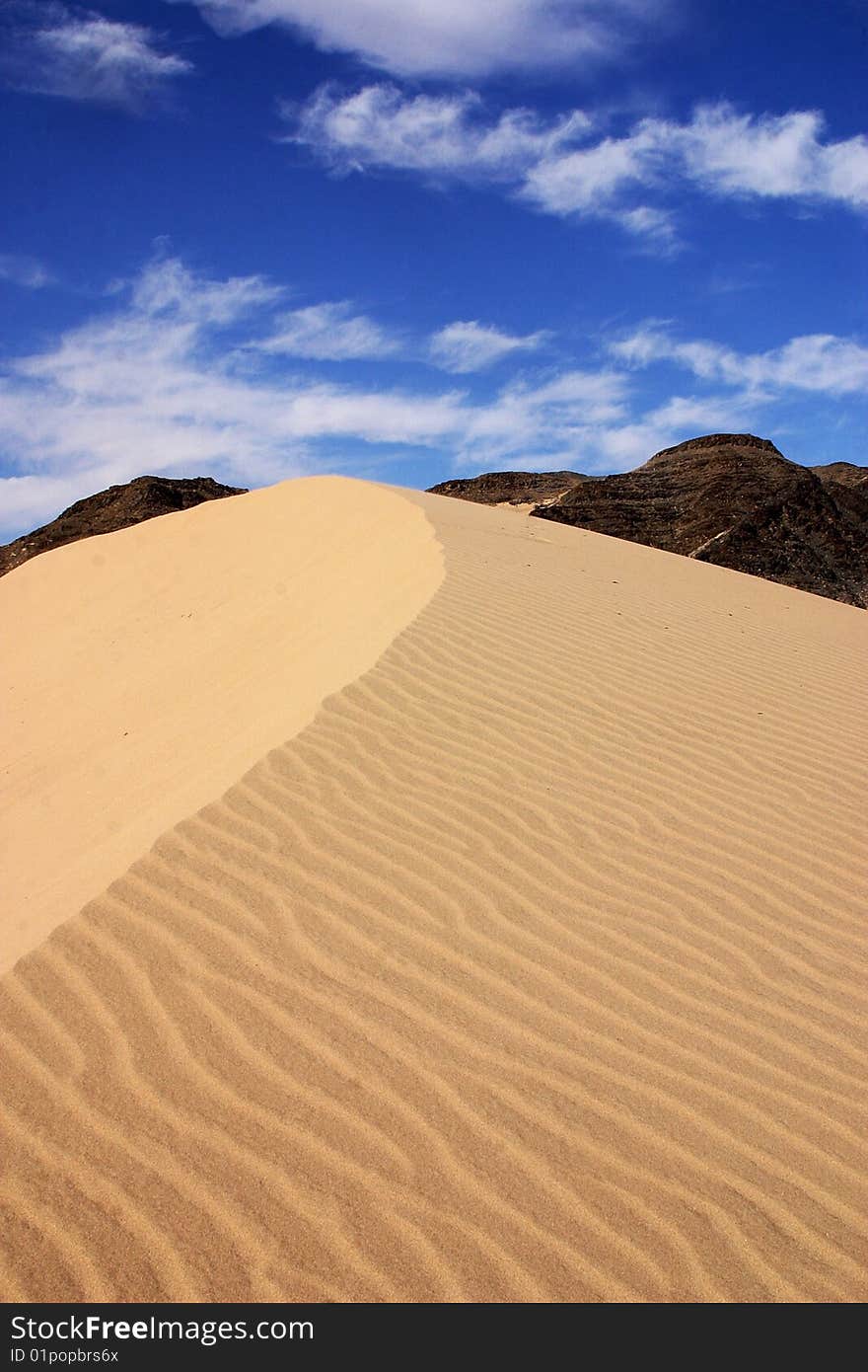 Dunes in Baja California, north of Mexico