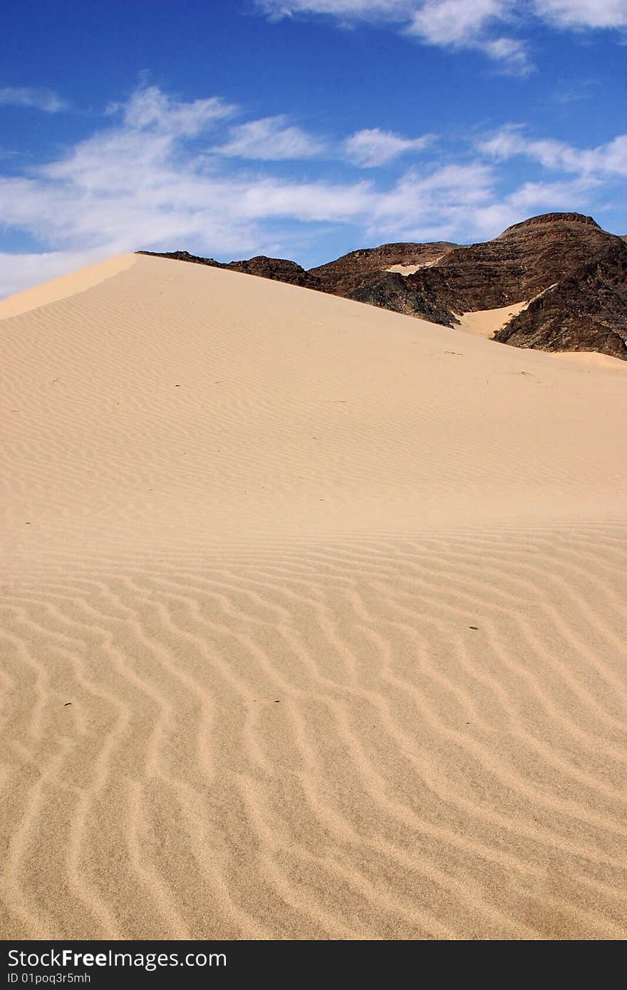 Dunes in Baja California, north of Mexico