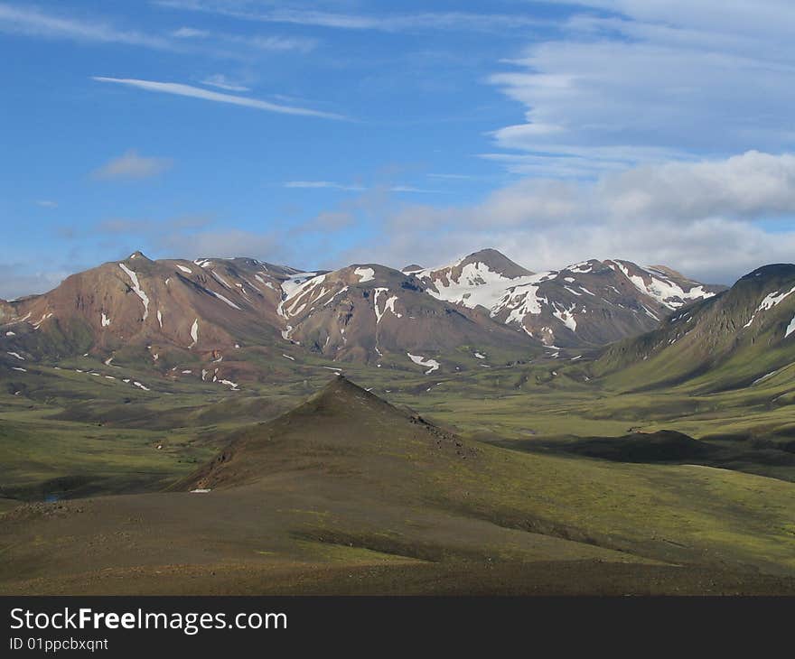 This picture was taken while hiking the laugavegur from Landmannalaugar to Thorsmork in Iceland. This picture was taken while hiking the laugavegur from Landmannalaugar to Thorsmork in Iceland