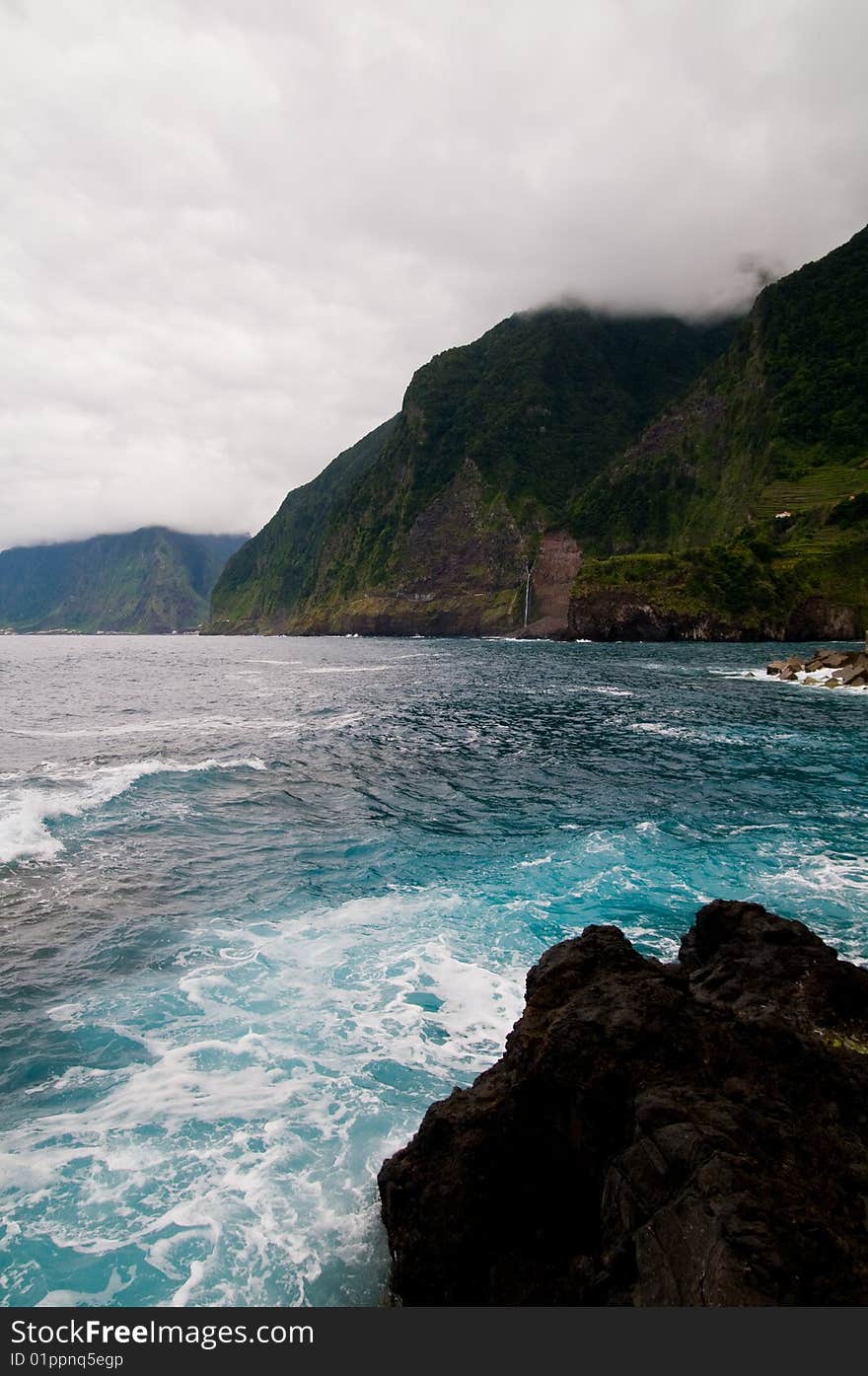 Rocks and Sea