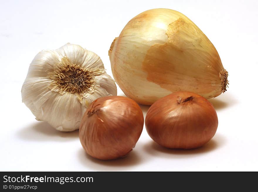 Onion, Garlic and Shallots