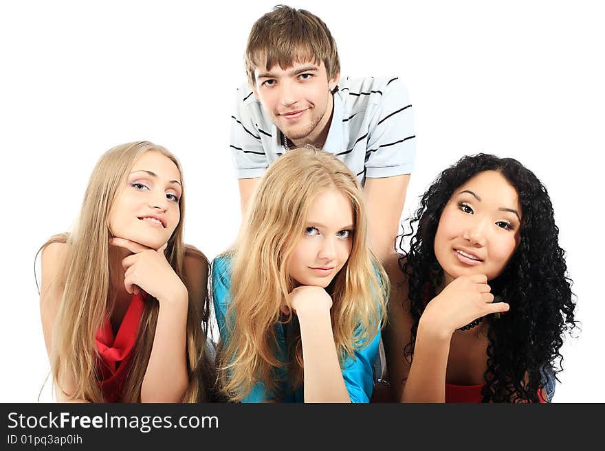 Group of young people