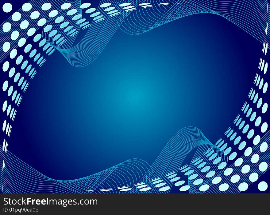 Abstract blue background