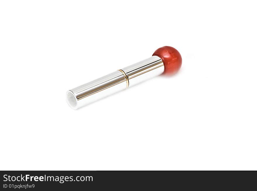 Red isolated lipstick