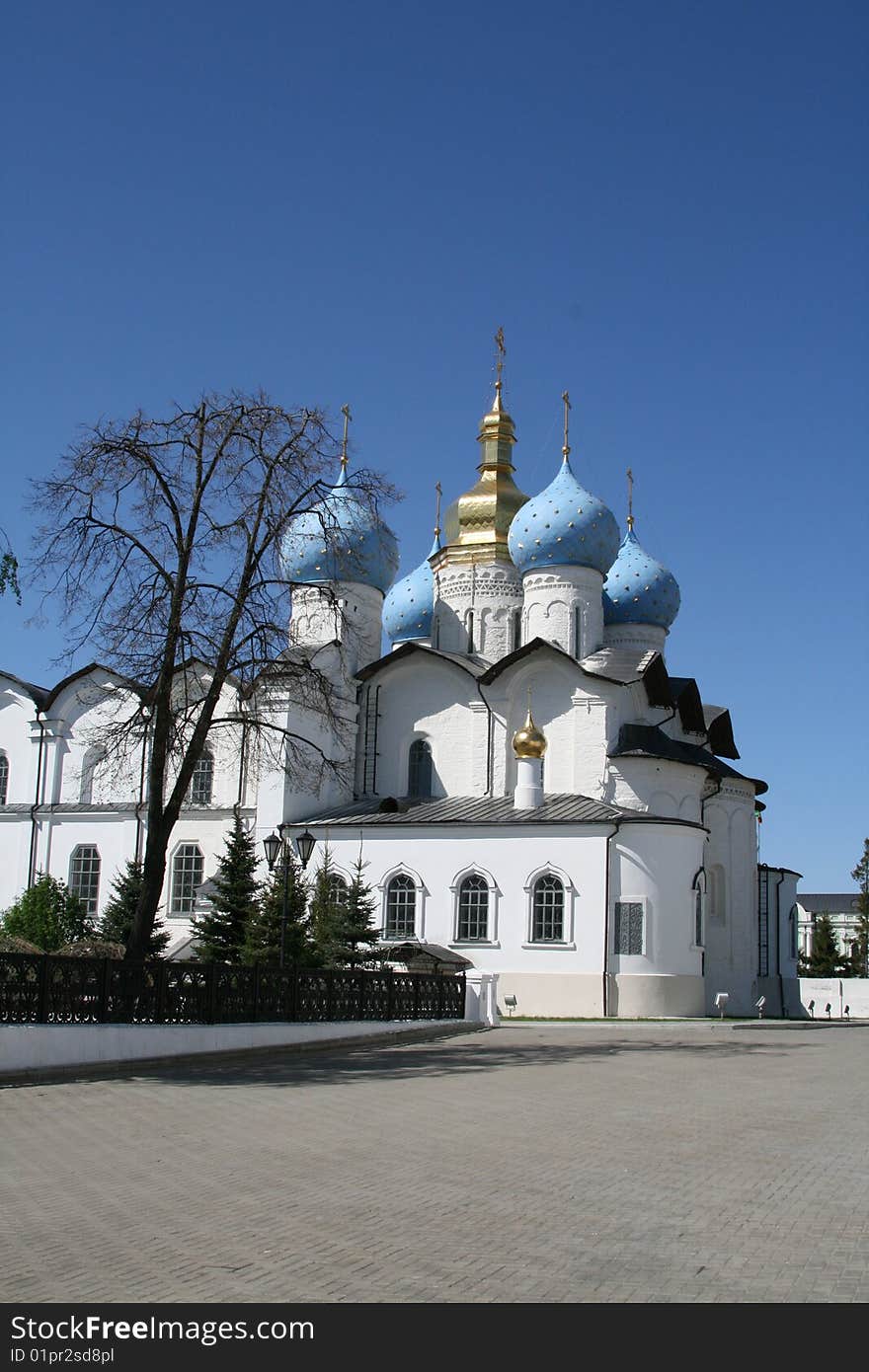 the cathedral of the annunciation in kazan kremlin, russia