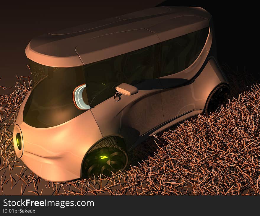 Concept van car