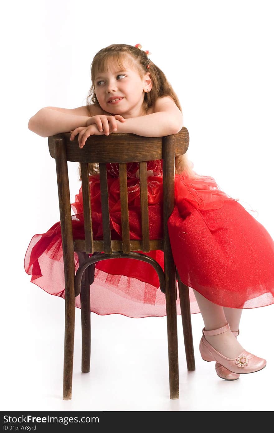 Girl On Chair