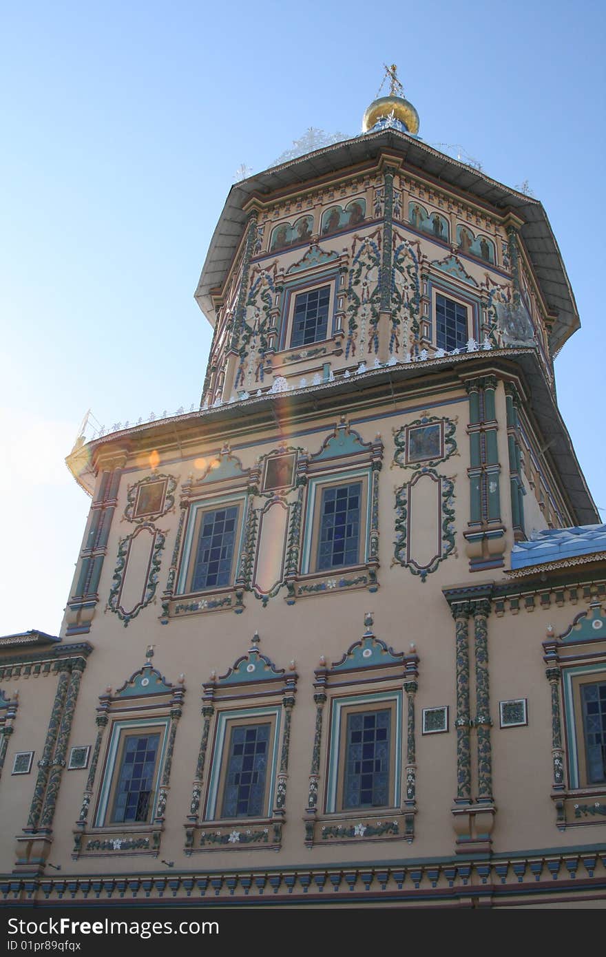 photo of the peter and paul cathedral in a city kazan it is made in may, 2009