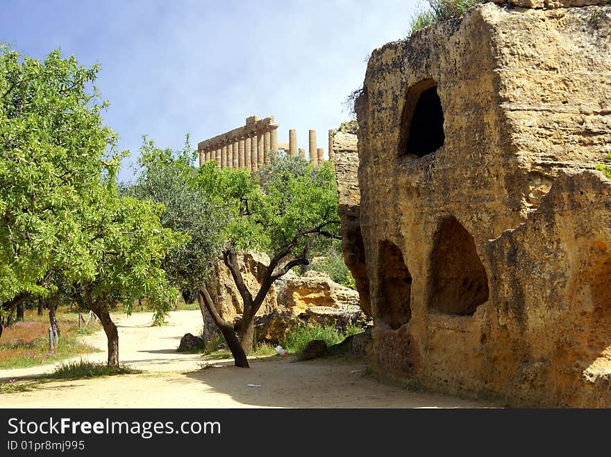 Temple of Hera, Valley of the Temples, Agrigento, Sicily